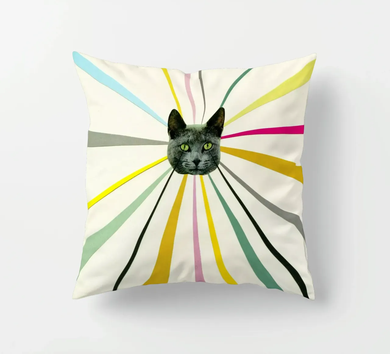 Occhi di gatto cuscino da Cassia Beck Collage