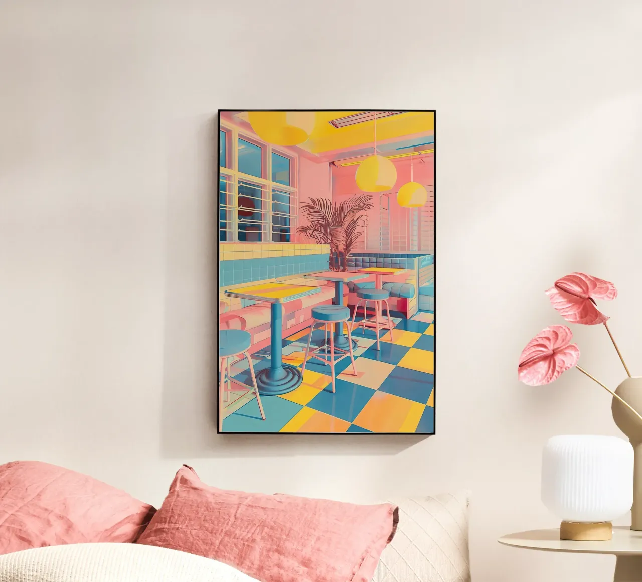 Diner Acryl-Glas von Seitz Michelle