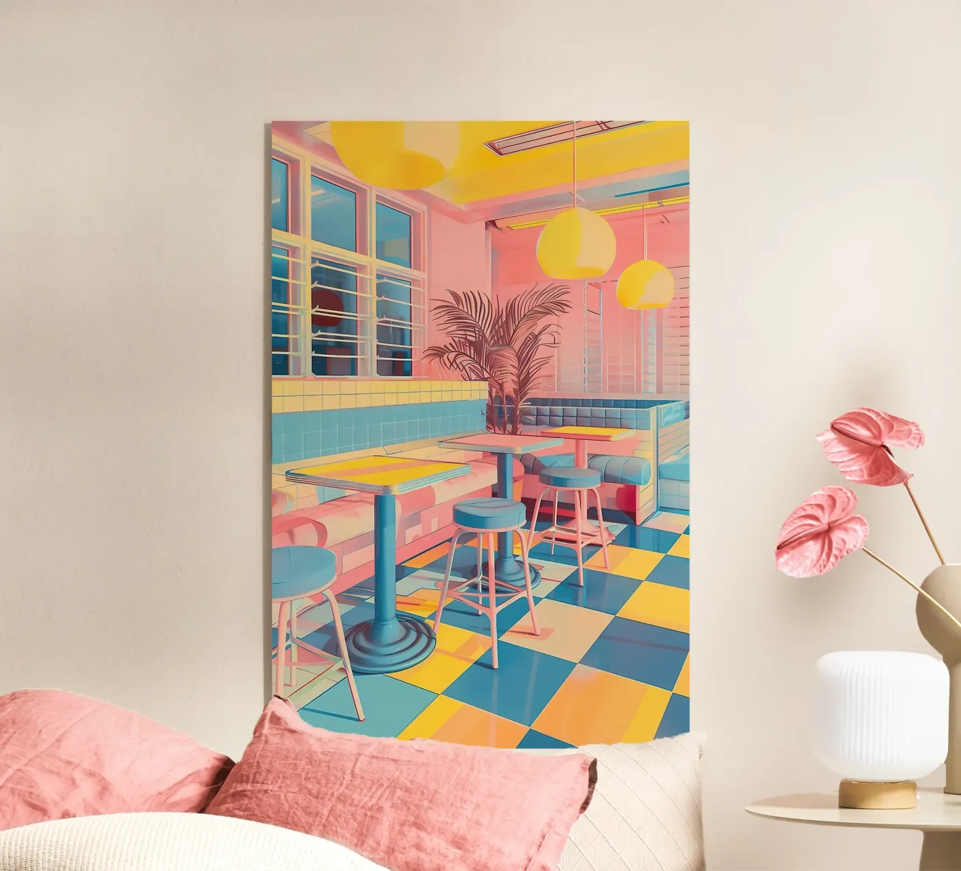 Diner Acryl-Glas von Seitz Michelle