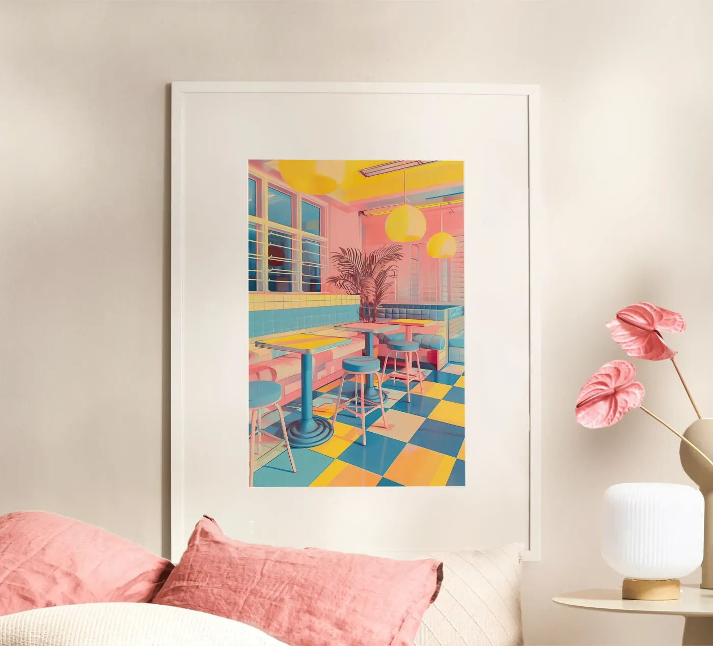 Diner poster de Seitz Michelle