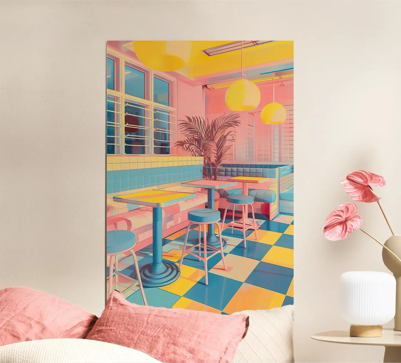 Diner poster van Seitz Michelle