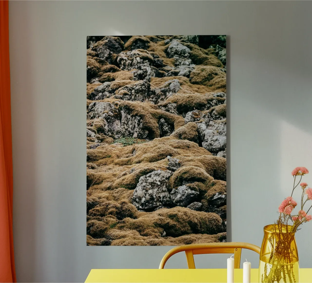 ElfenHeimat - Island Leinwand von stine wiemann