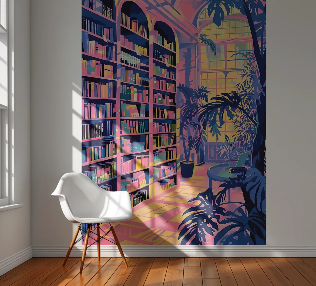 Library fotobehang van Seitz Michelle