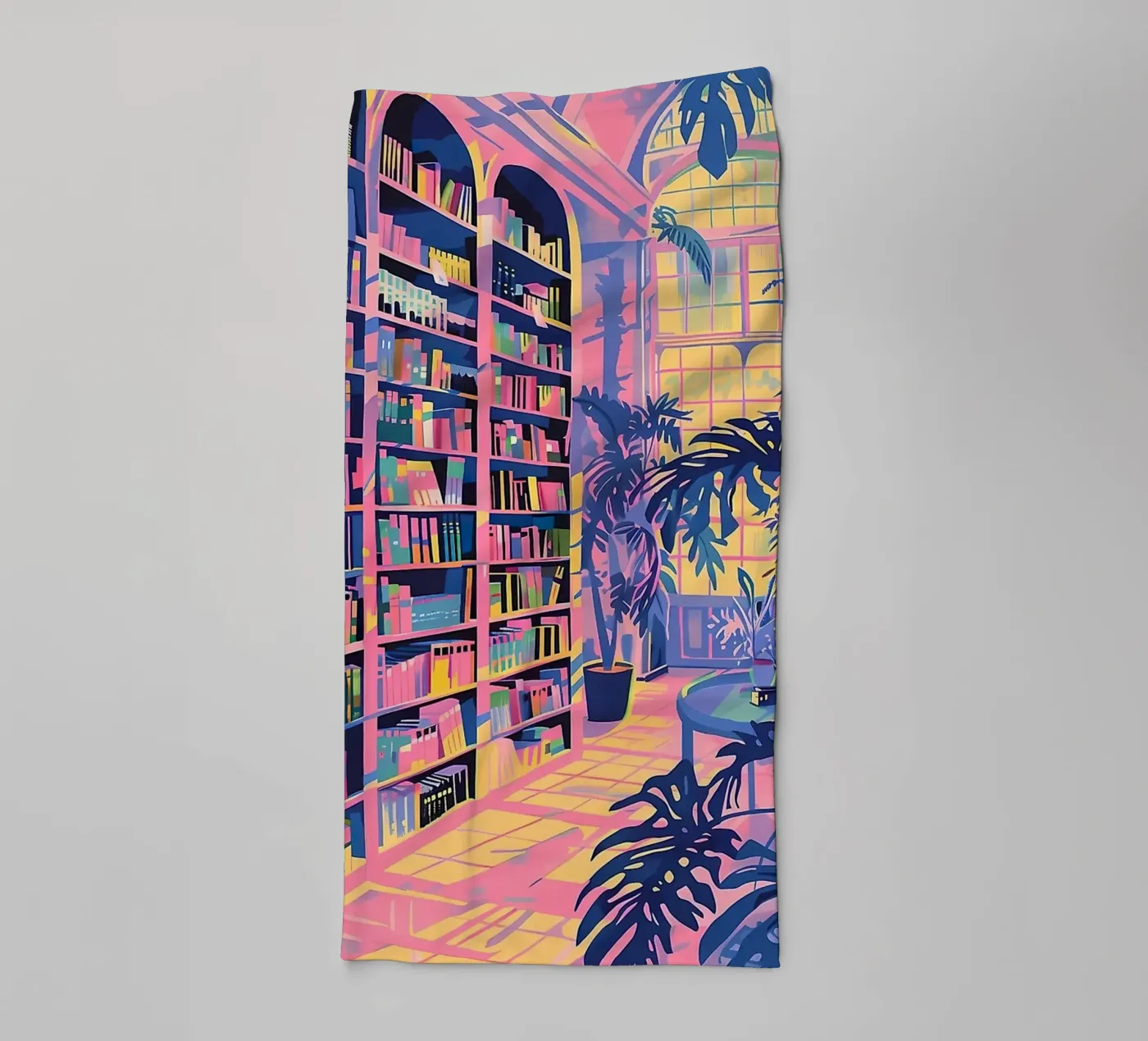 Library badhanddoek van Seitz Michelle