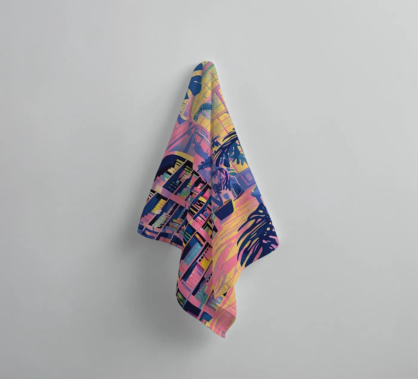 Library towel by Seitz Michelle