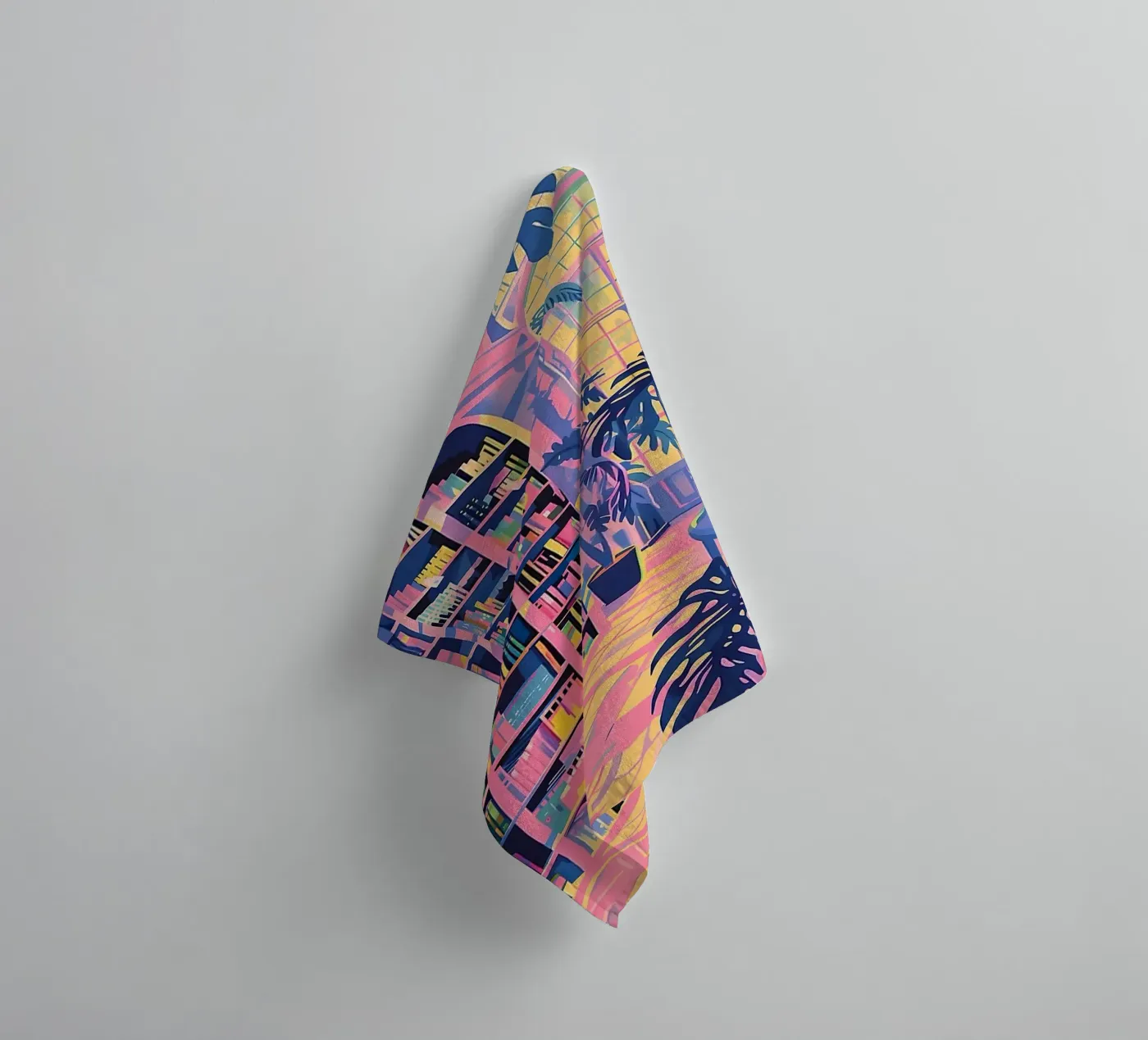 Library badhanddoek van Seitz Michelle