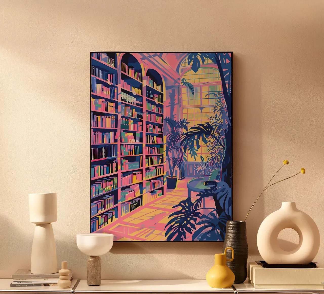 Library plexiglas de Seitz Michelle