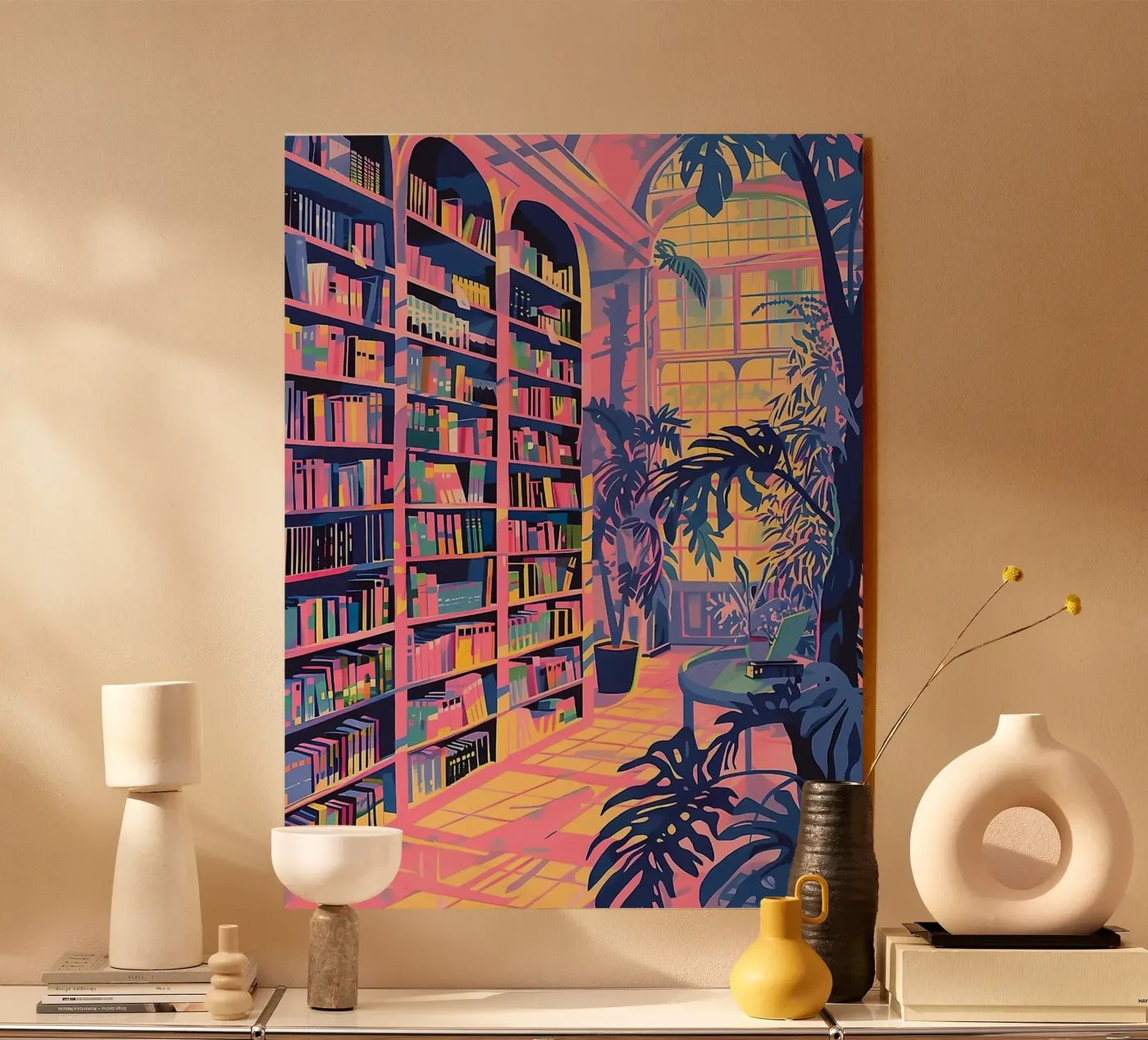 Library plexiglas de Seitz Michelle