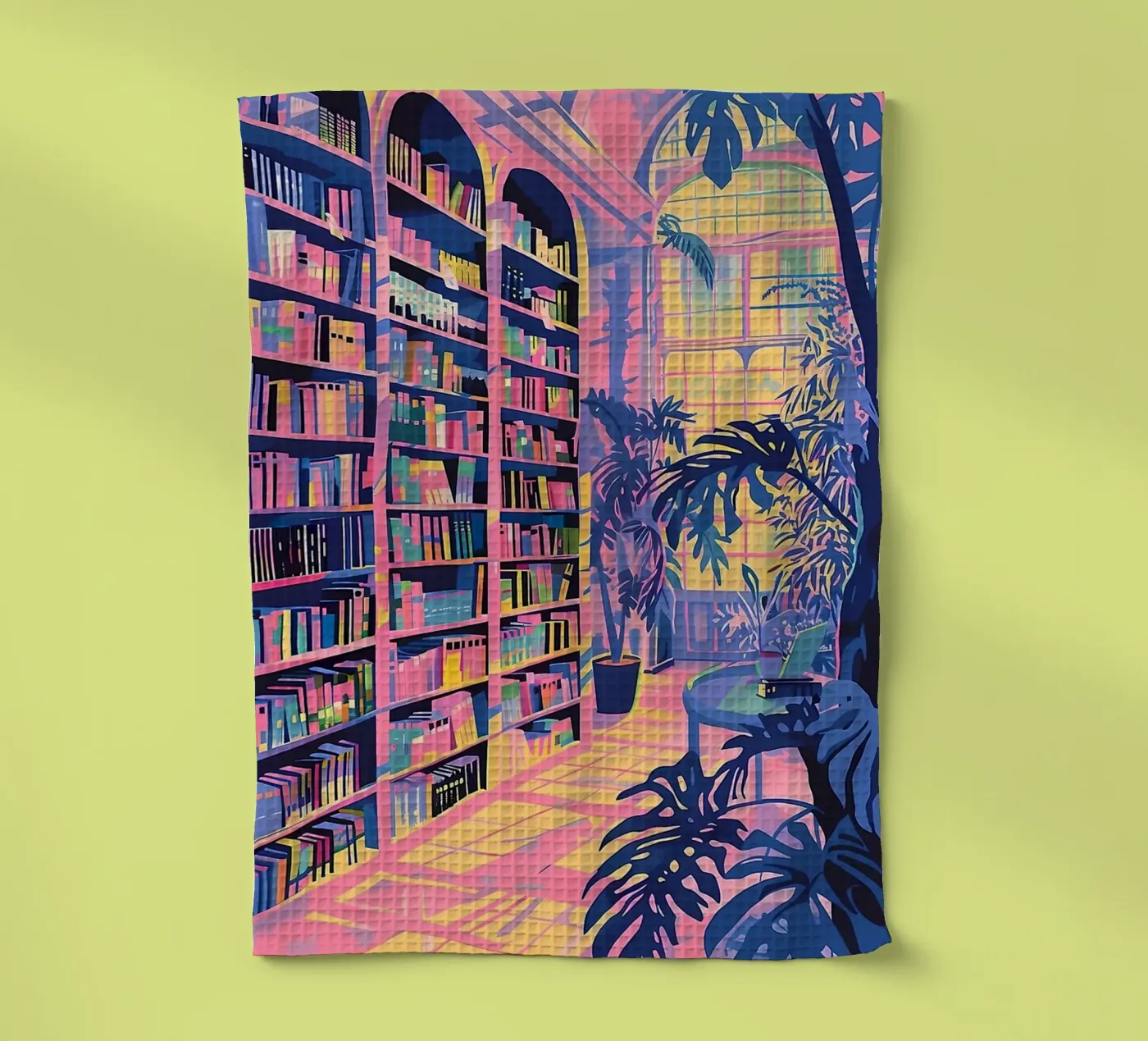 Library torchon de Seitz Michelle