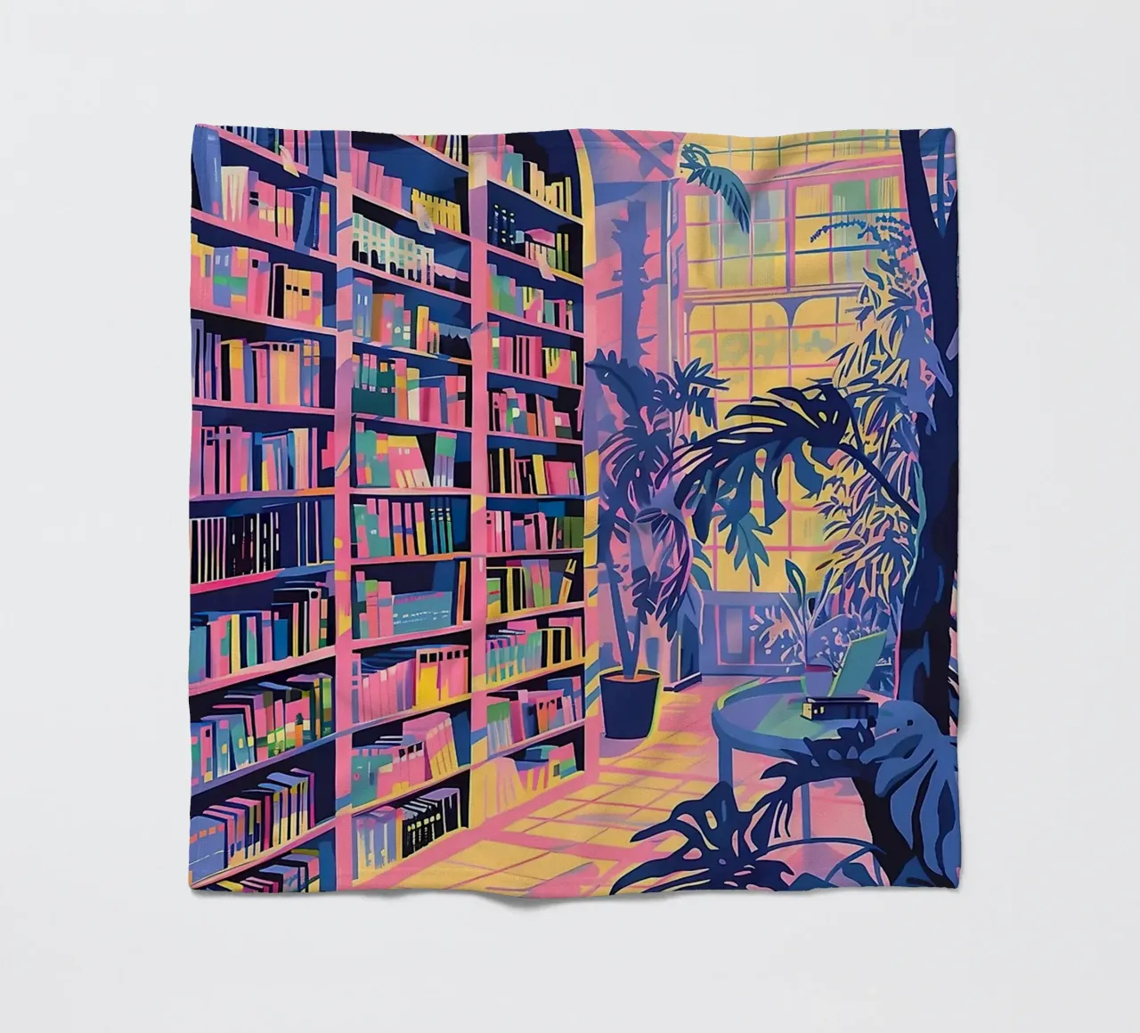 Library Fleecedecke von Seitz Michelle