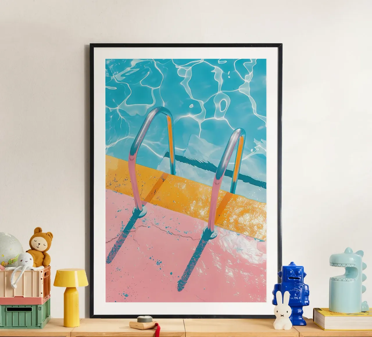 Swimming pool poster da Seitz Michelle