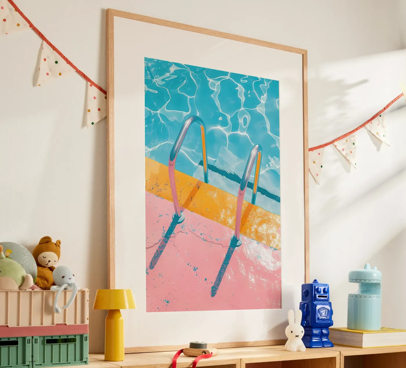 Swimming pool poster da Seitz Michelle