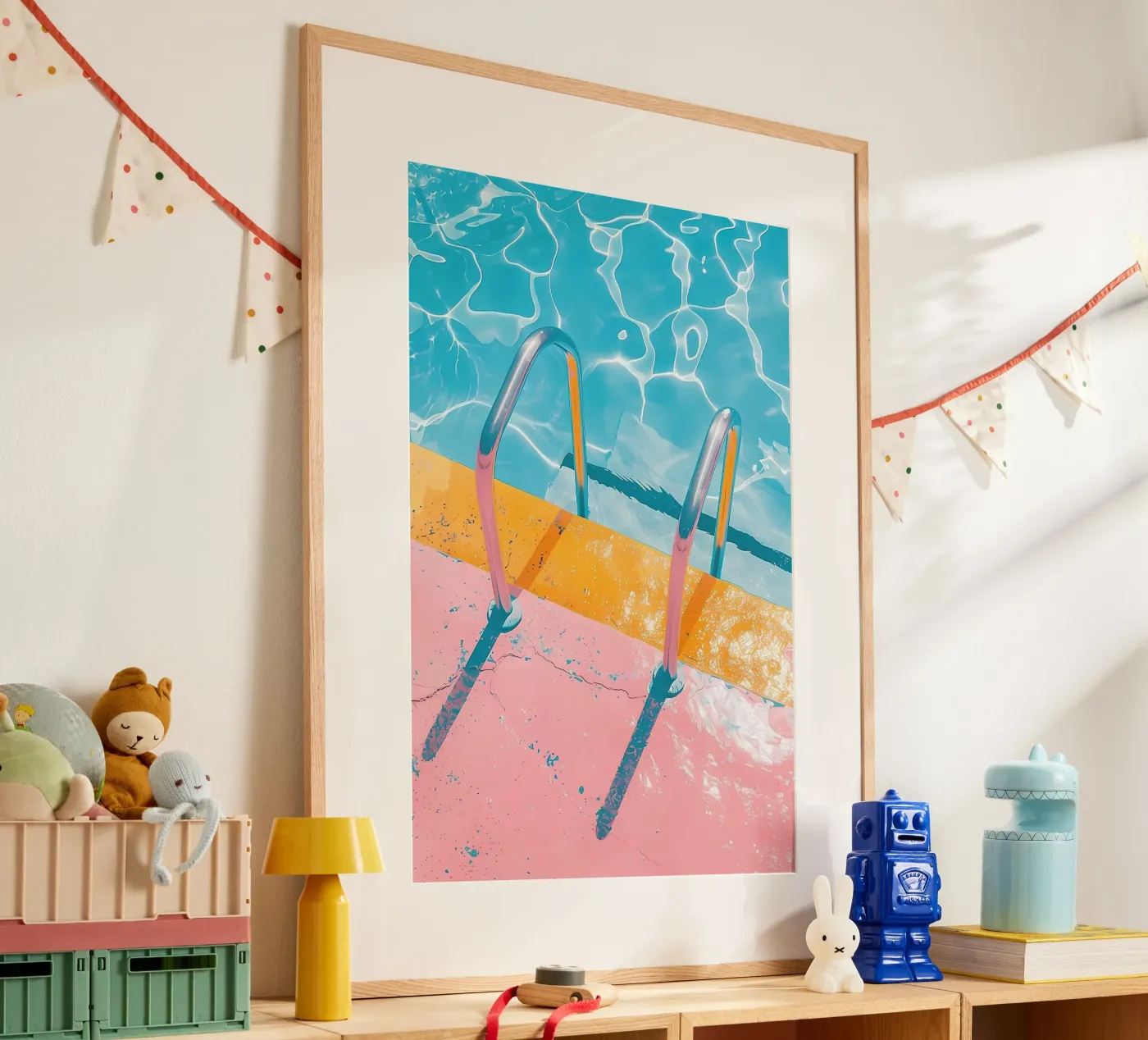 Swimming pool poster da Seitz Michelle