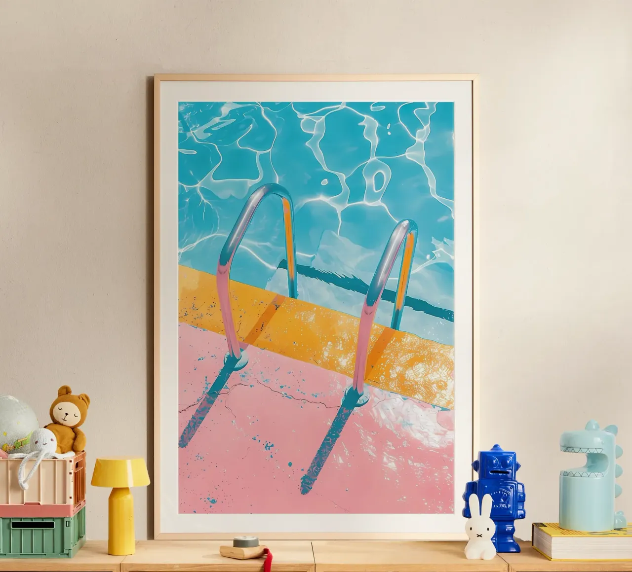 Swimming pool poster da Seitz Michelle