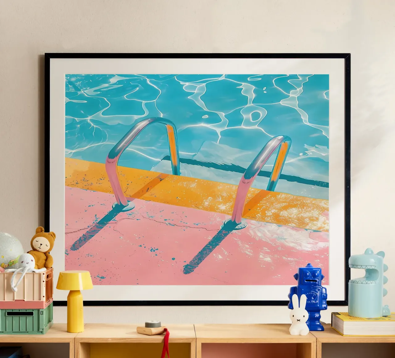 Swimming pool poster da Seitz Michelle