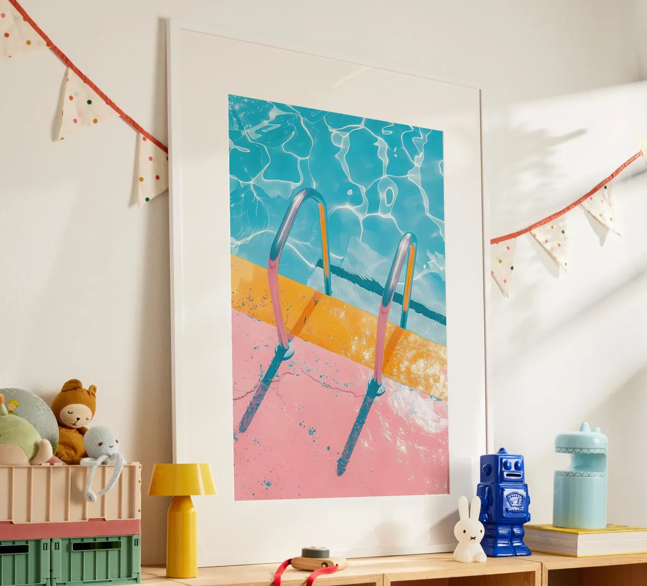 Swimming pool poster da Seitz Michelle