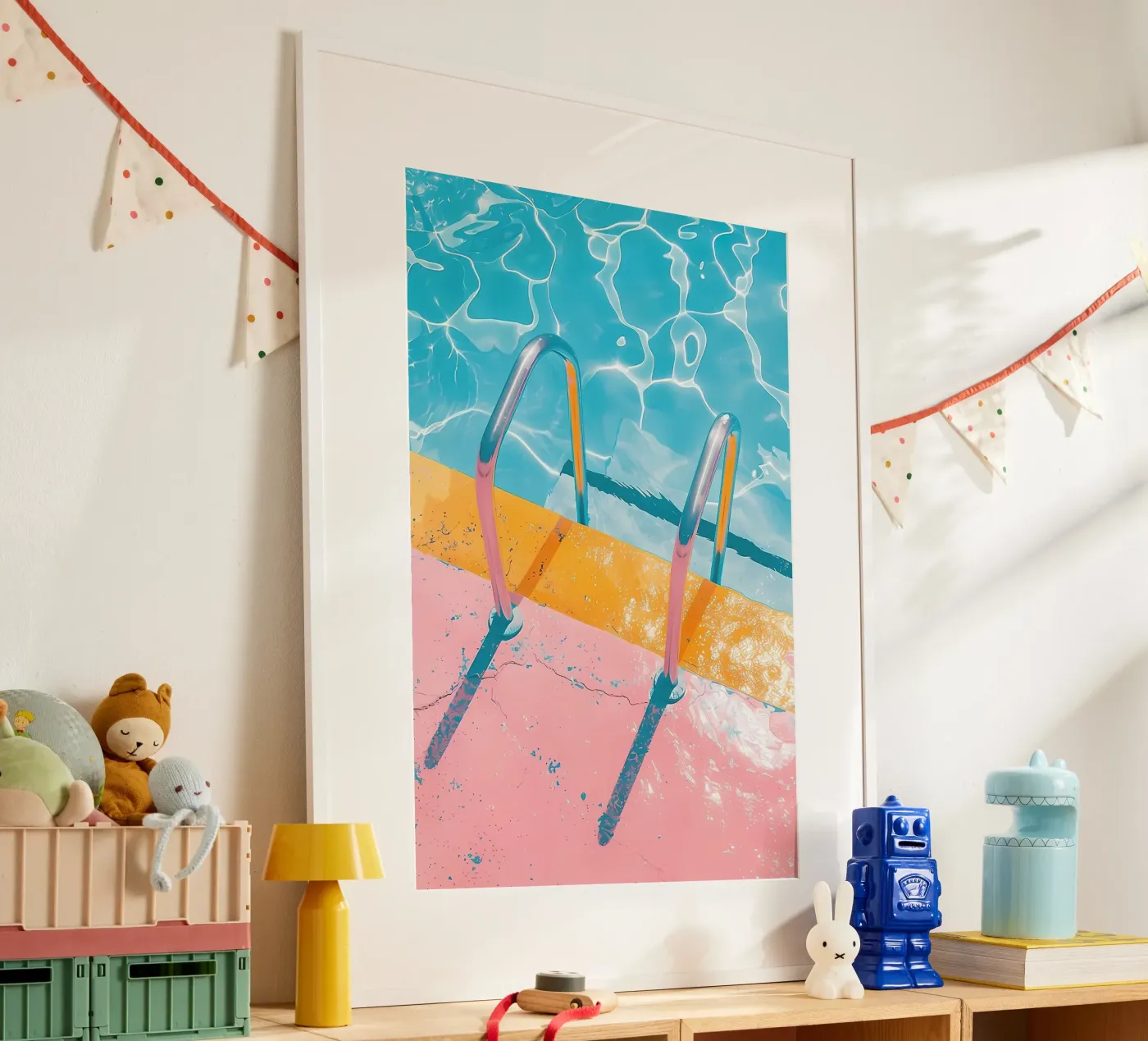 Swimming pool poster da Seitz Michelle