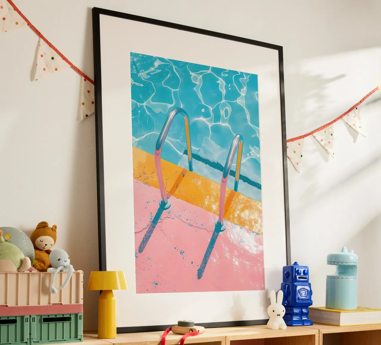 Swimming pool poster da Seitz Michelle