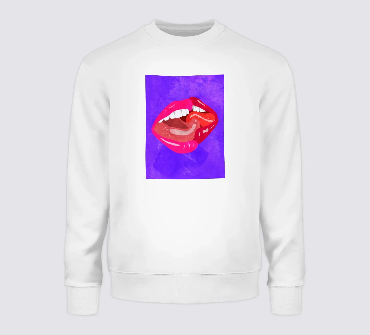 I kissed a gril and I like it felpa da Illustration Raissa Oltmanns