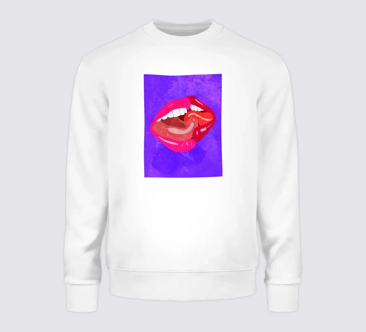 I kissed a gril and I like it felpa da Illustration Raissa Oltmanns