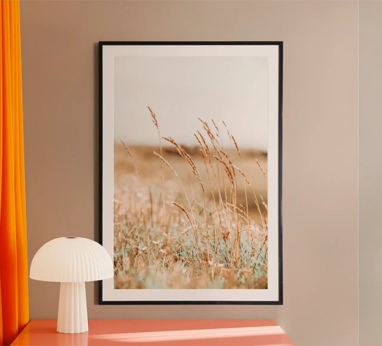 IcelandAir - Island Poster mit Aluminium Rahmen von stine wiemann