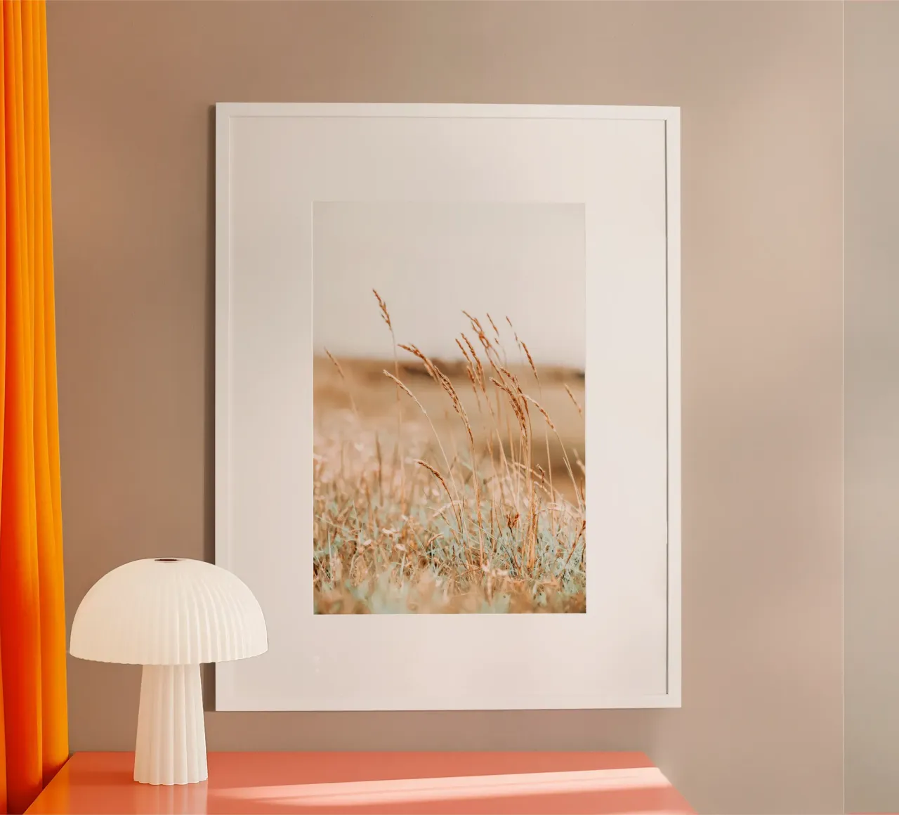 IcelandAir - Island Poster mit Aluminium Rahmen von stine wiemann