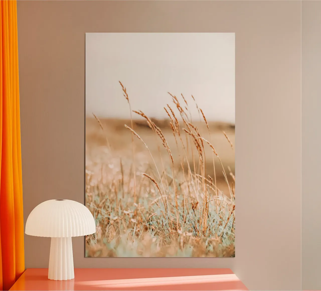 IcelandAir - Island Poster mit Aluminium Rahmen von stine wiemann