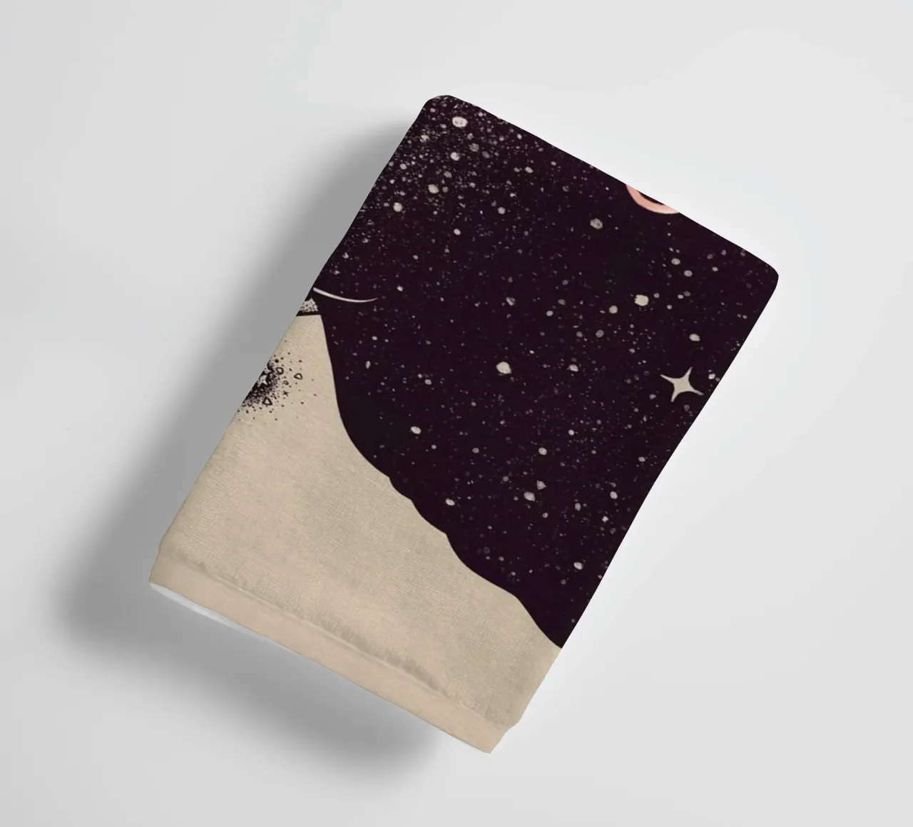 Enkel Dika - Space Dust asciugamano da bagno da The Artcircle