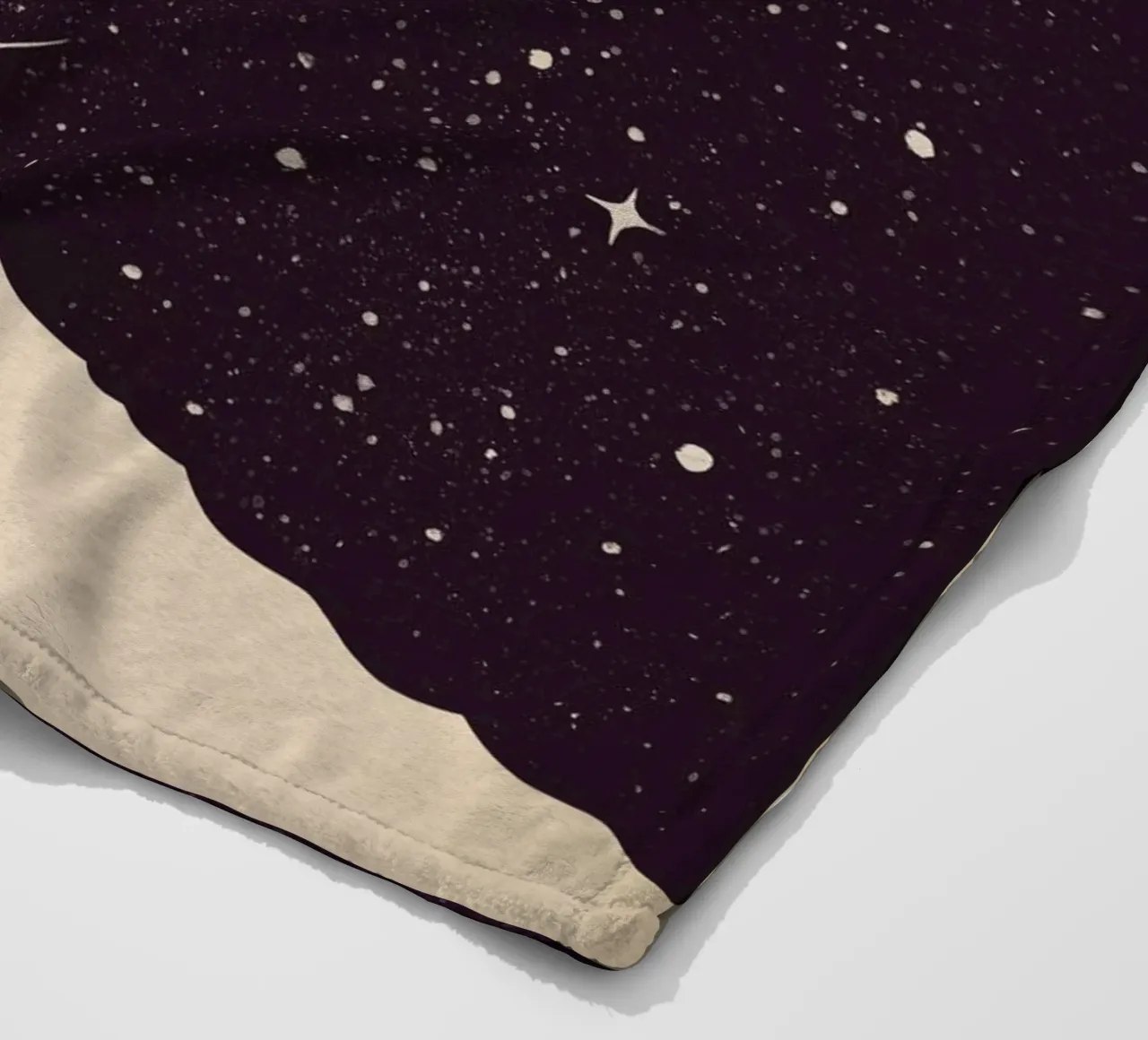 Enkel Dika - Space Dust coperta in pile da The Artcircle