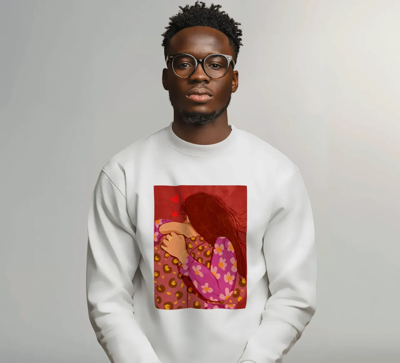 Stringimi forte felpa da Illustration Raissa Oltmanns