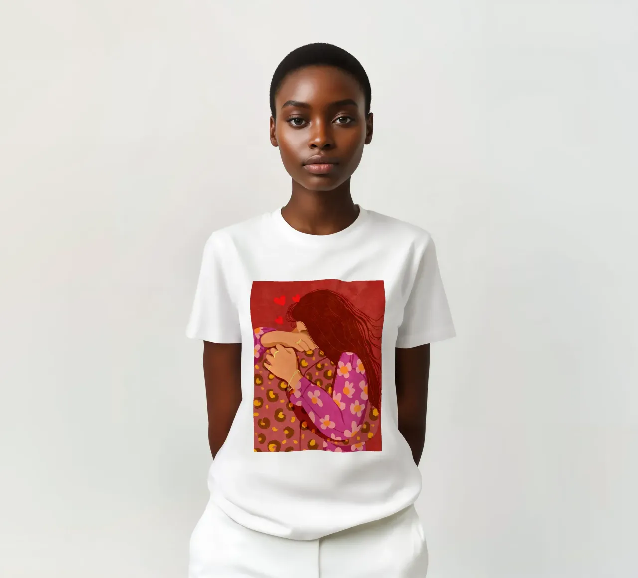 Stringimi forte t-shirt da Illustration Raissa Oltmanns