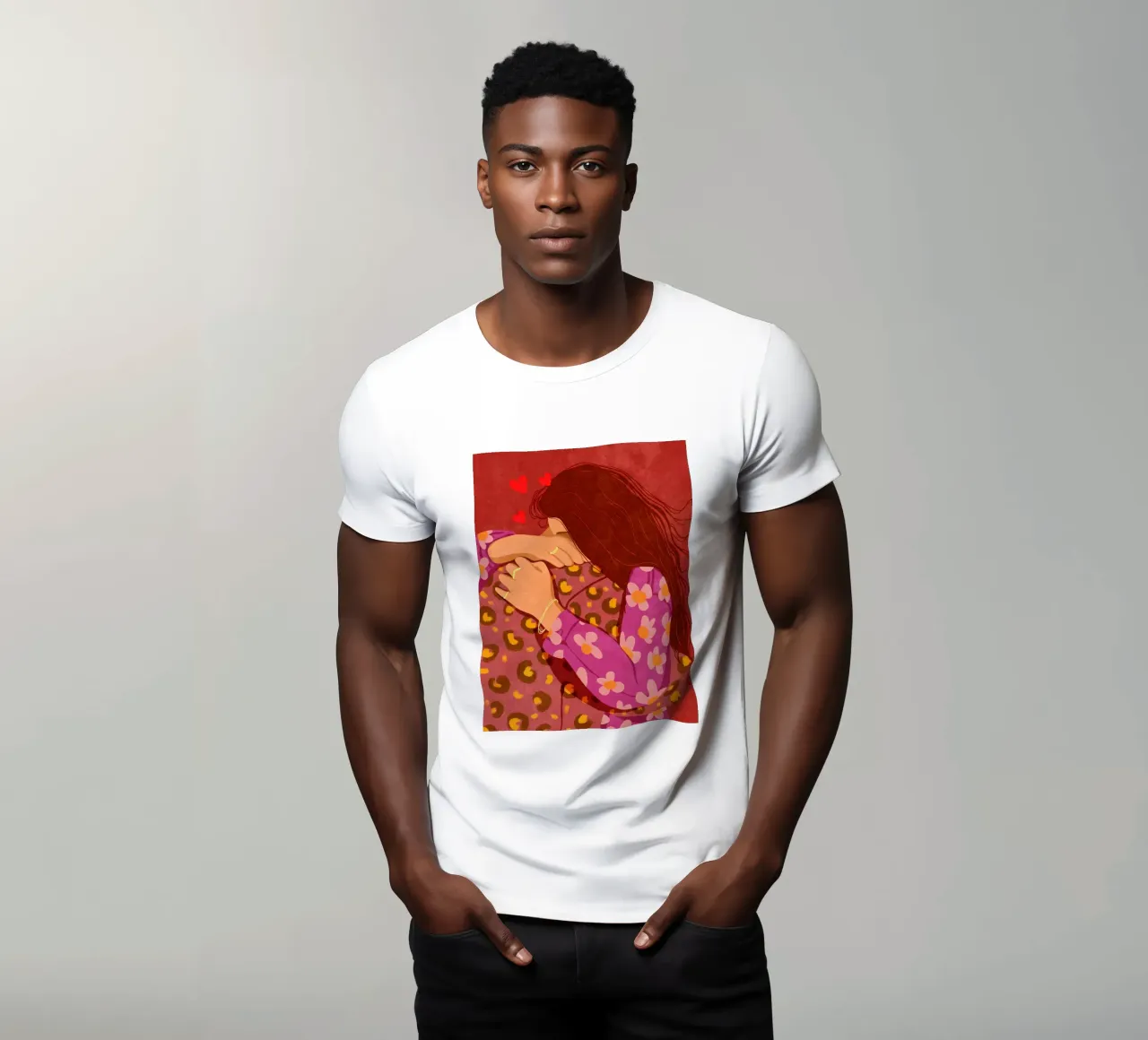 Stringimi forte t-shirt da Illustration Raissa Oltmanns
