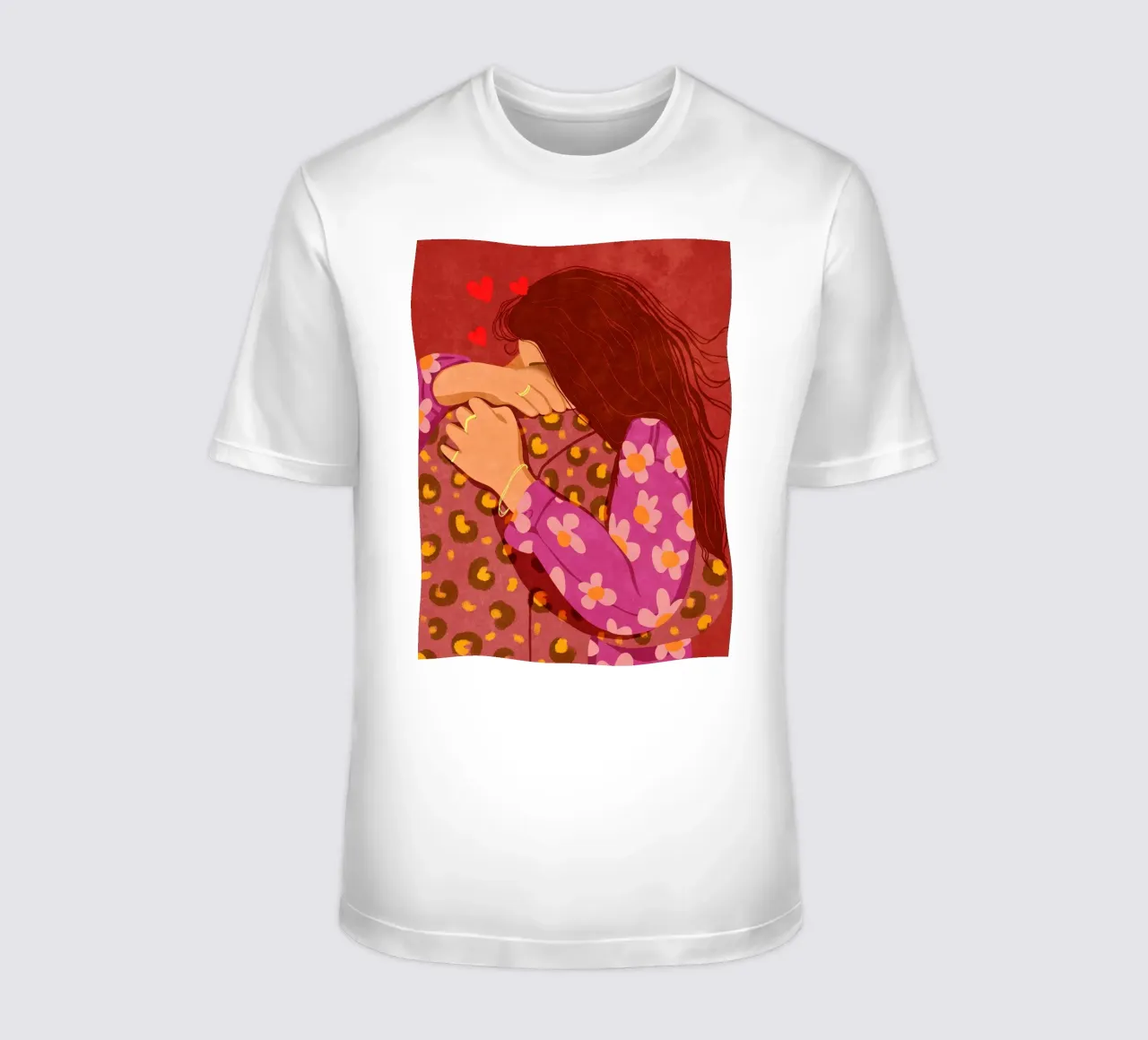 Stringimi forte t-shirt da Illustration Raissa Oltmanns