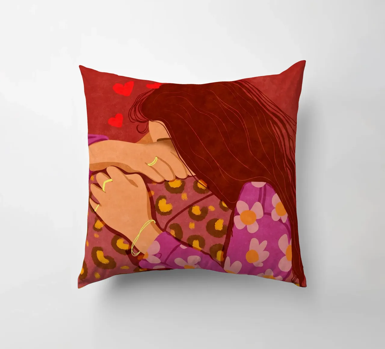 Stringimi forte cuscino da Illustration Raissa Oltmanns