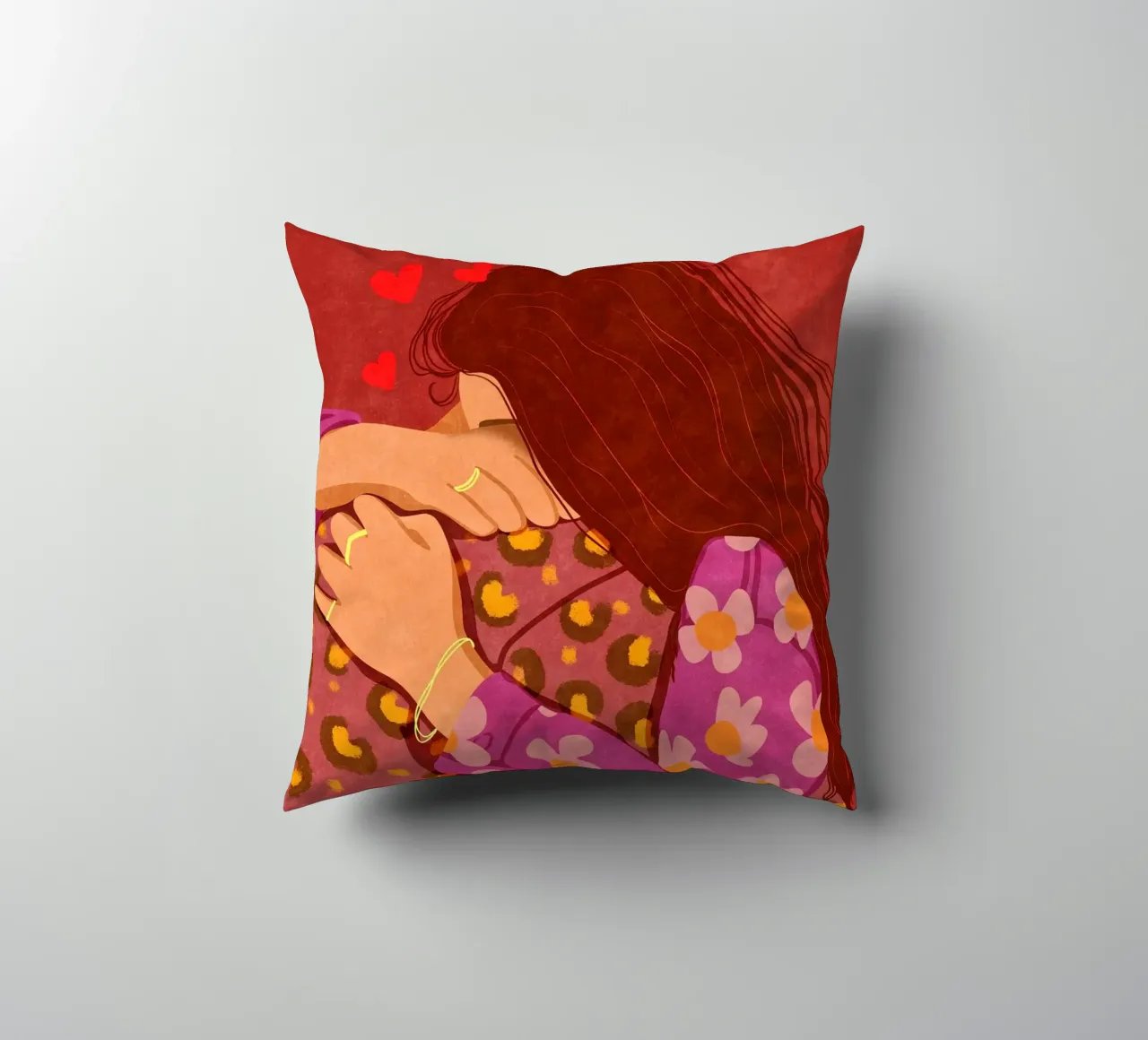 Stringimi forte cuscino da Illustration Raissa Oltmanns