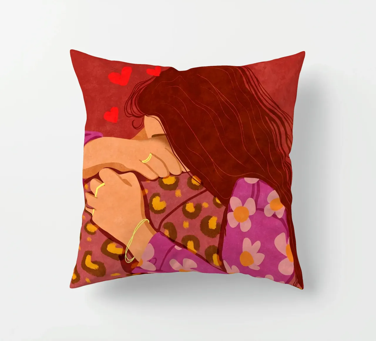 Stringimi forte cuscino da Illustration Raissa Oltmanns