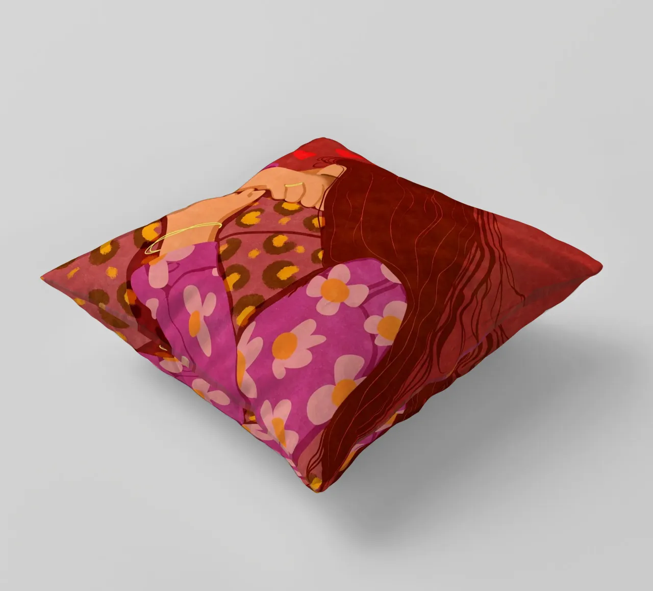 Stringimi forte cuscino da Illustration Raissa Oltmanns