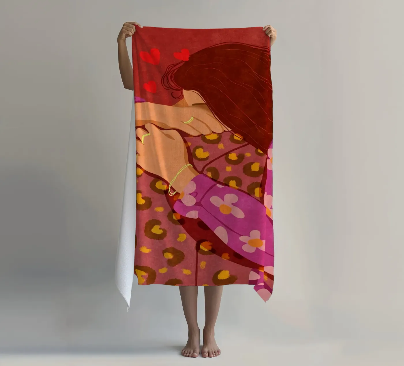 Stringimi forte telo mare da Illustration Raissa Oltmanns