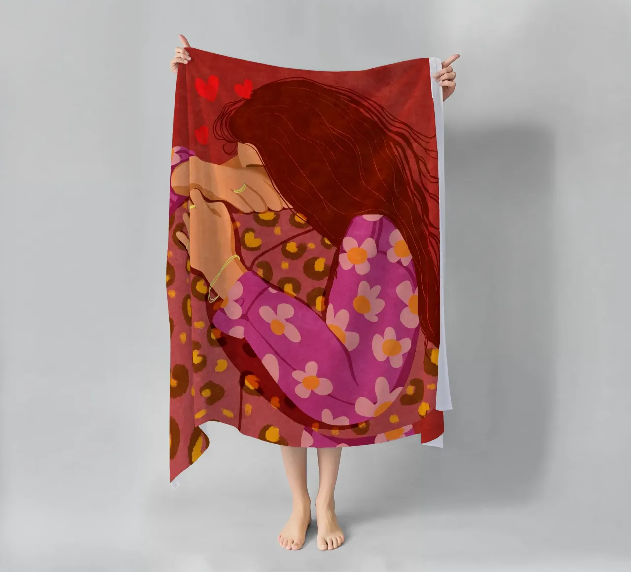 Stringimi forte telo mare da Illustration Raissa Oltmanns