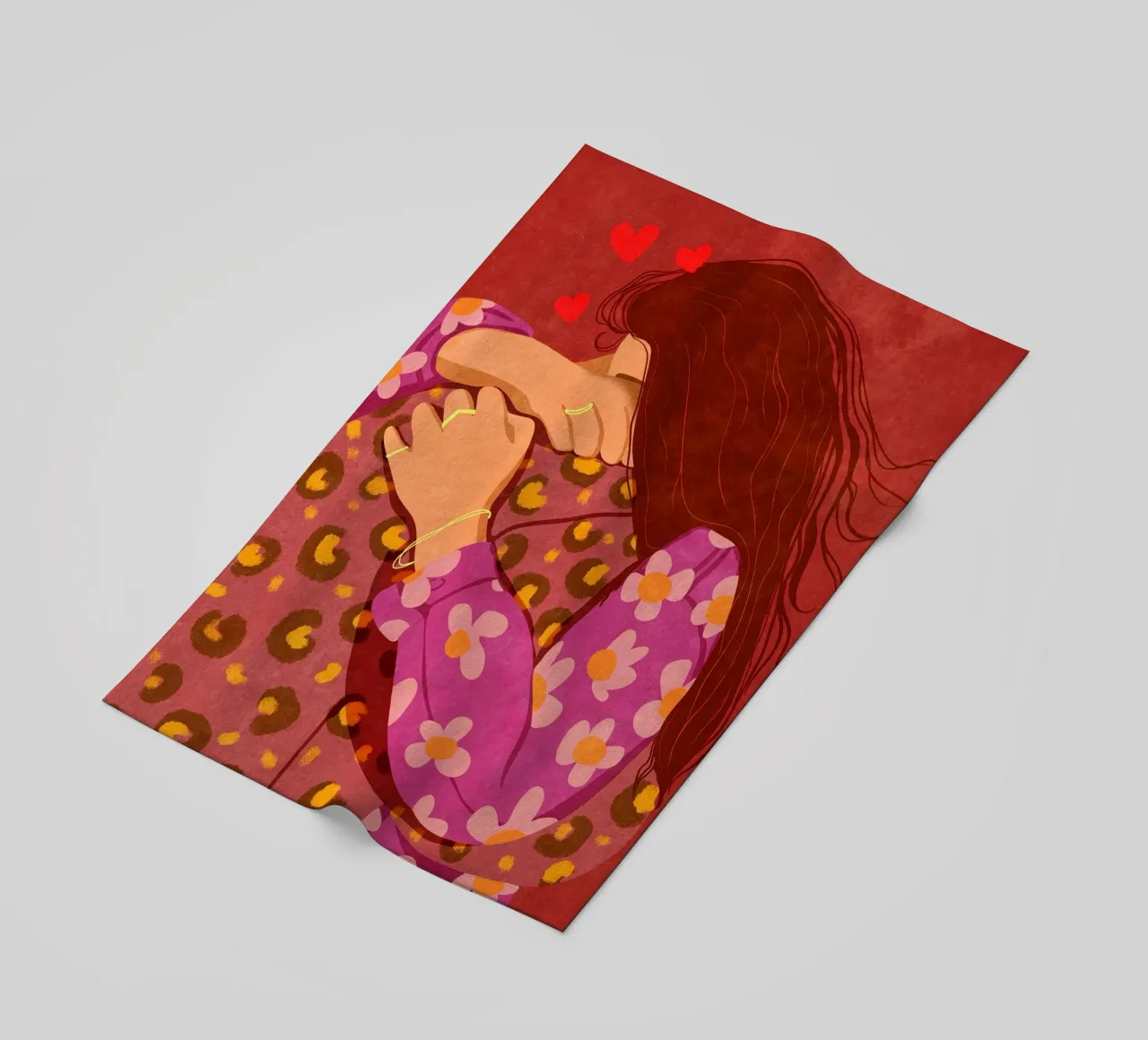 Stringimi forte telo mare da Illustration Raissa Oltmanns