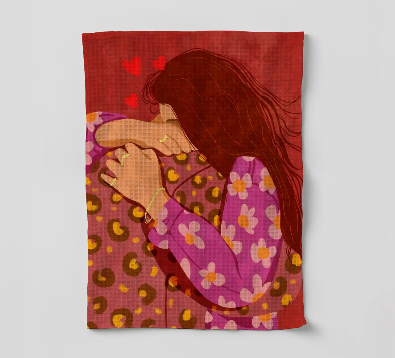 Stringimi forte canovaccio da cucina da Illustration Raissa Oltmanns