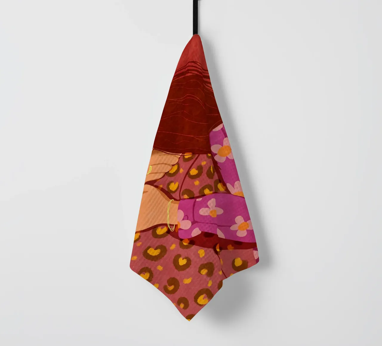 Stringimi forte canovaccio da cucina da Illustration Raissa Oltmanns