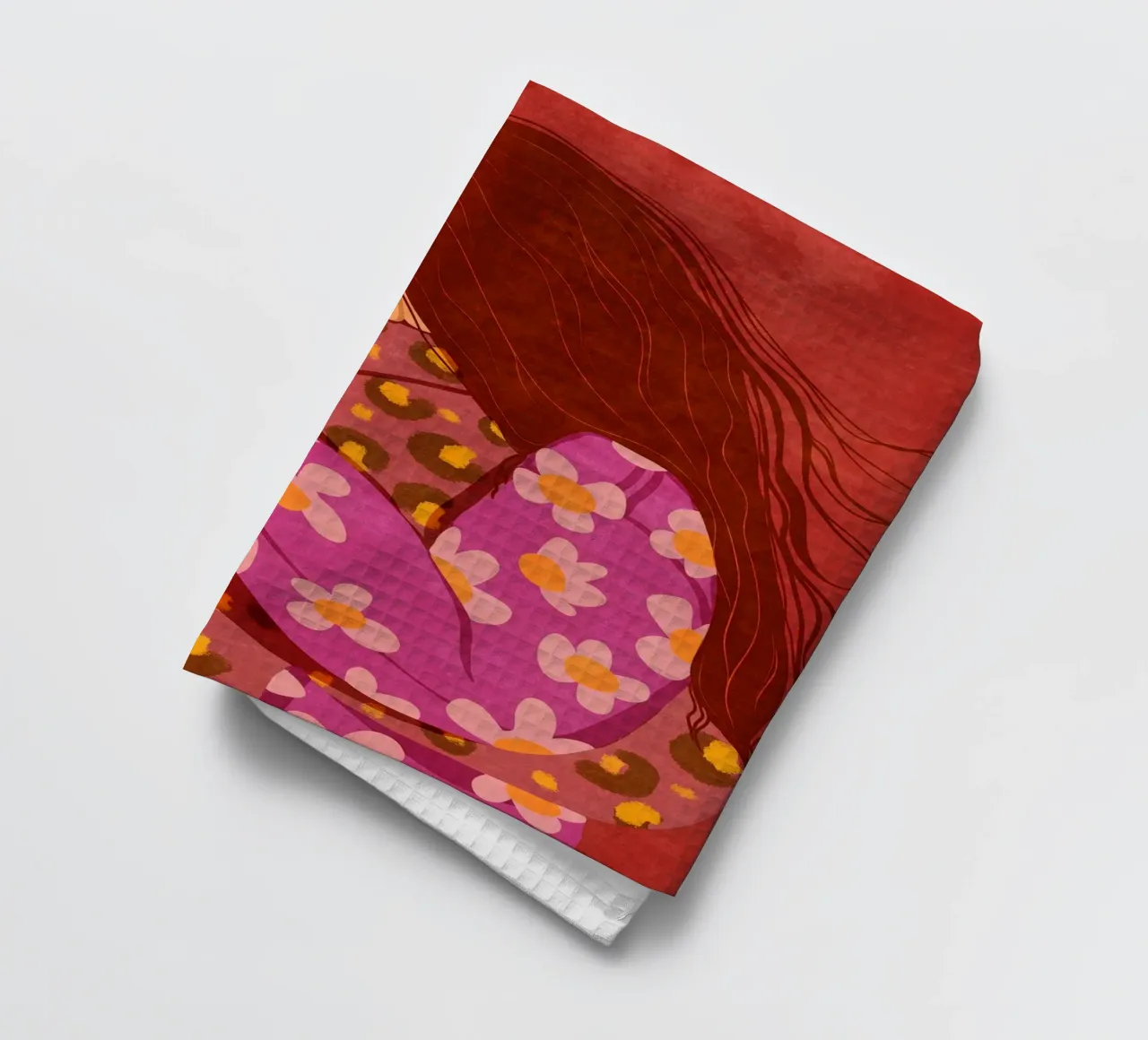 Stringimi forte canovaccio da cucina da Illustration Raissa Oltmanns