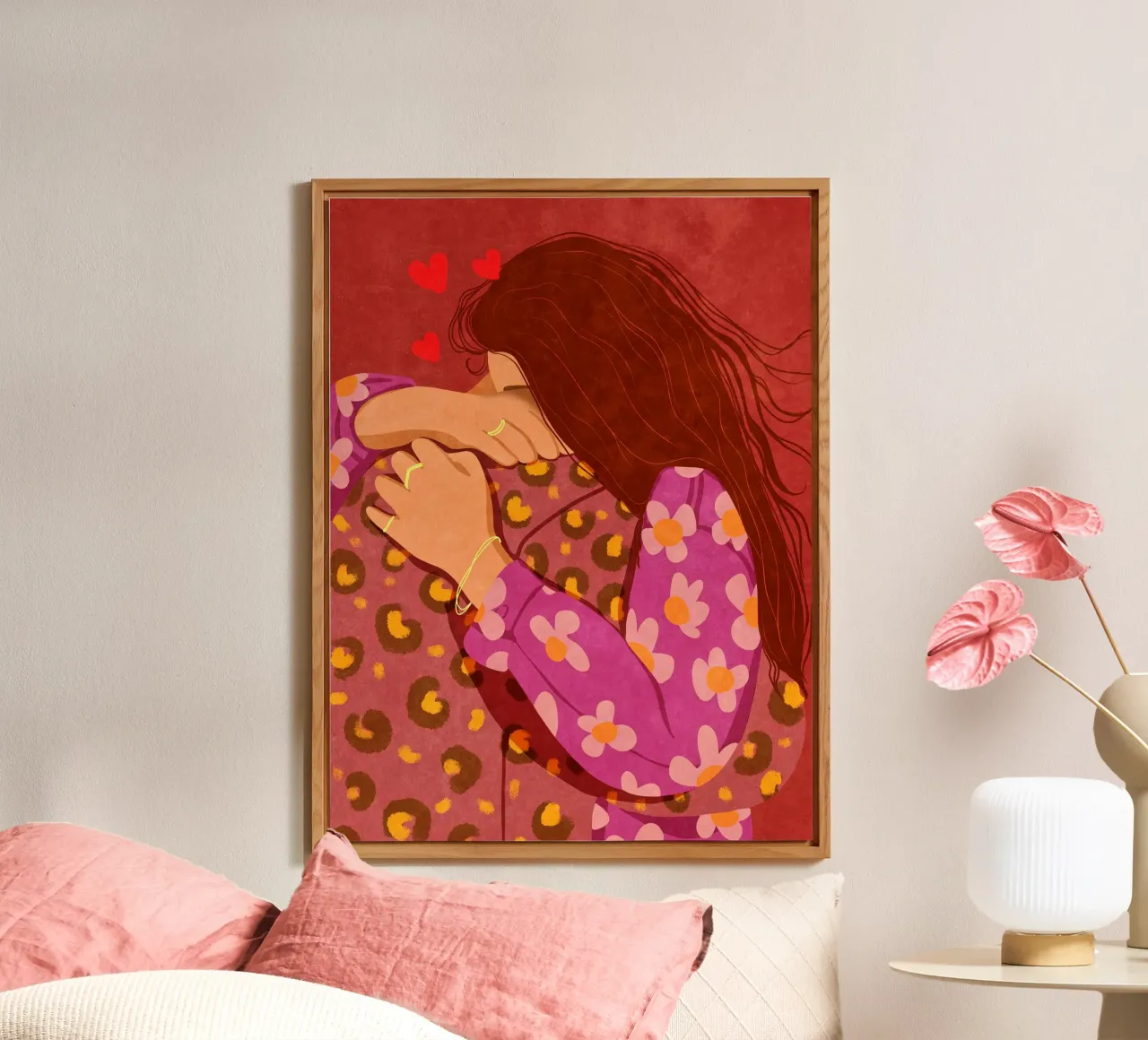 Stringimi forte alluminio dibond da Illustration Raissa Oltmanns