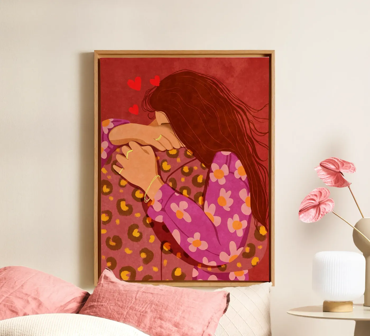 Stringimi forte tela da Illustration Raissa Oltmanns