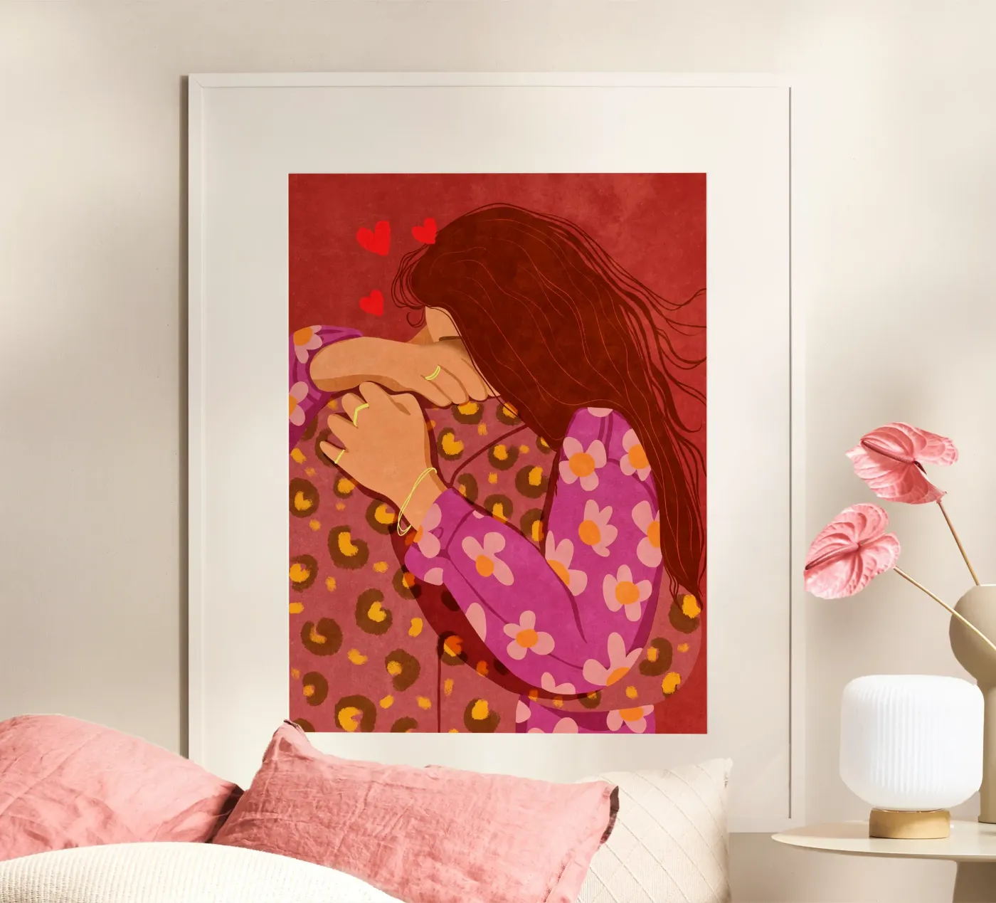 Hold me tight poster de Illustration Raissa Oltmanns