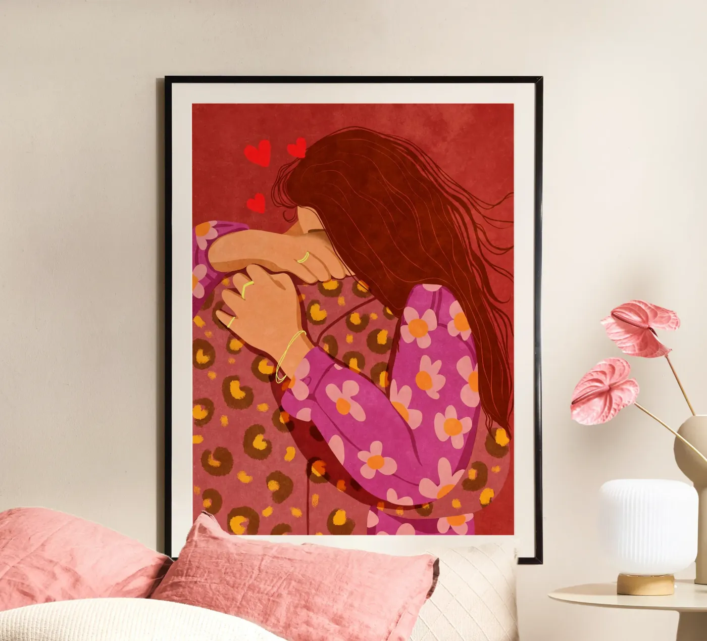 Hold me tight poster de Illustration Raissa Oltmanns