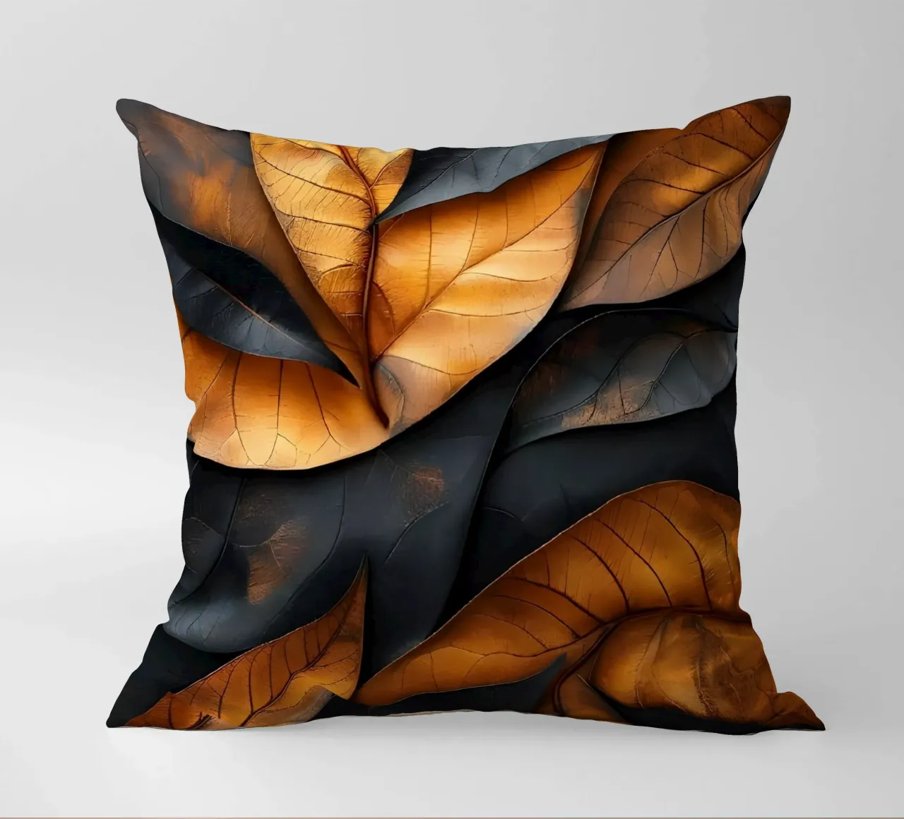 Foglie d'oro cuscino da Artistic-shop
