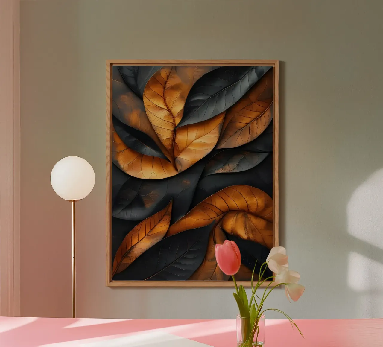 Foglie d'oro alluminio dibond da Artistic-shop