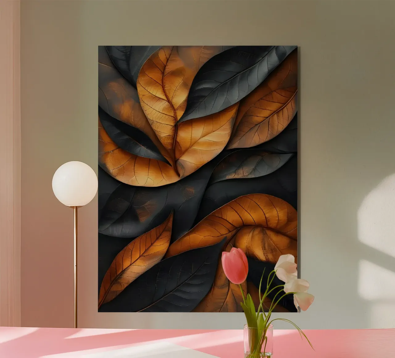 Foglie d'oro alluminio dibond da Artistic-shop